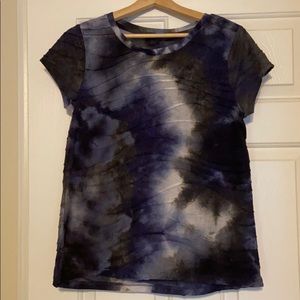 Simply Vera/Vera Wang Tie-Dye tee/blouse